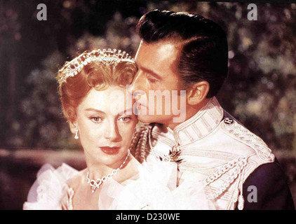 Der Gefangene Von Zenda  Prisoner Zenda,  Deborah Kerr, Stewart Granger Dass Rudolf (Stewart Granger) sich aber in die schoene Stock Photo