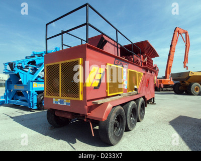 Extec 3600 Shredder Stock Photo