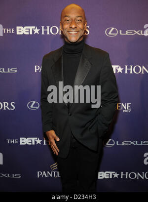 Stephen Hill, BET president of programming, arrives at the BET Awards ...