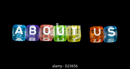 Word Ģ����ý. Black isolated cubes Stock Photo