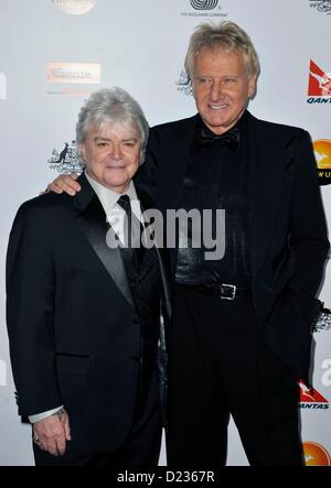 Russell Hitchcock, Graham Russell at arrivals for G'Day USA Gala, JW Marriot at LA Live, Los Angeles, CA January 12, 2013. Photo By: Dee Cercone/Everett Collection Stock Photo