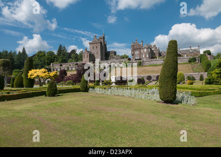 Drummond Castle & Gardens Muthill Perth & Kinross Scotland Stock Photo