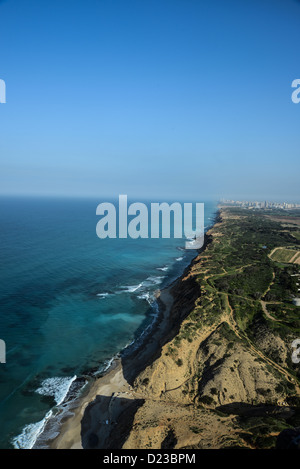 Israel Coastal plains south of Netanya aerial photography Stock Photo ...