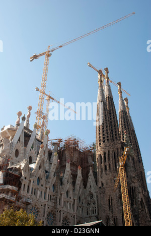 Sagrada Familia (under construction): Passion Facade, bell tower