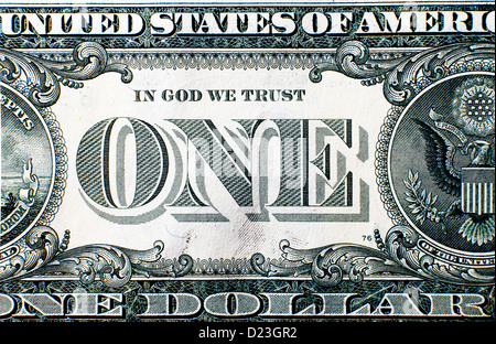 Berlin, Germany, 1-dollar bill Stock Photo