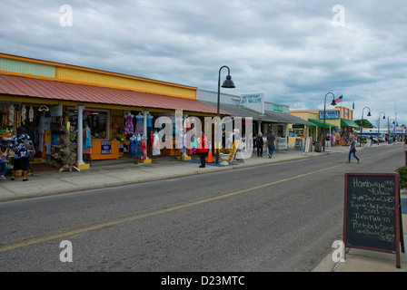 Retail shops in Tarpon Springs, Florida Stock Photo