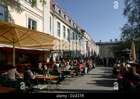 Berlin, Germany, people in the restaurant Opernpalais Stock Photo