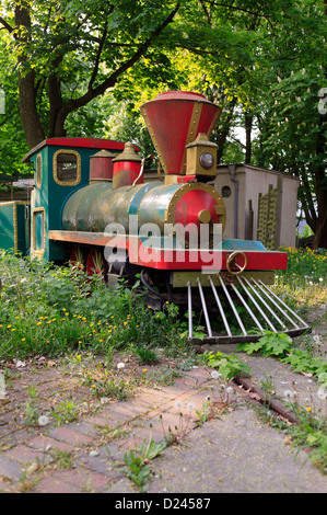 Berlin, Germany, miniature railway in the former Spreepark in Plänterwald Stock Photo