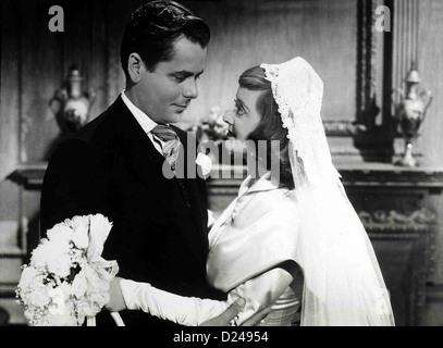 Die Grosse Luege  Stolen Life,  Glenn Ford, Bette Davis Kates egoistische Zwillingsschwester Patricia (Bette Davis in einer Stock Photo