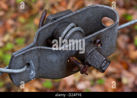 metal wire tensioner Stock Photo