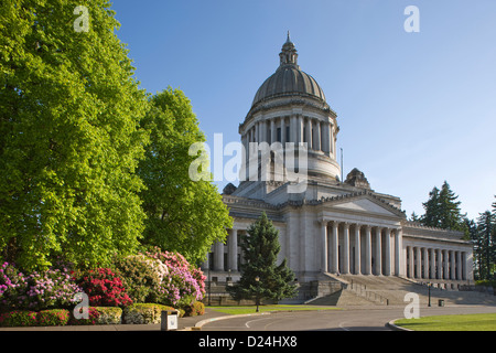 STATE CAPITOL BUILDING CAPITOL CAMPUS OLYMPIA WASHINGTON STATE USA Stock Photo