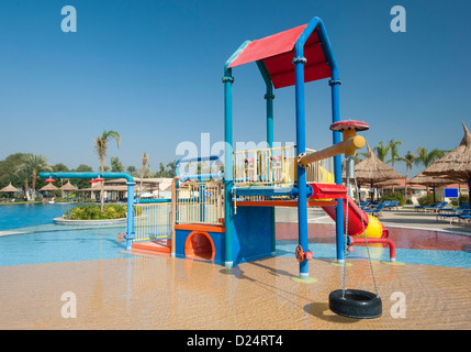 Children's Water Slide at Outdoor Swimming Pool, Stanley Park