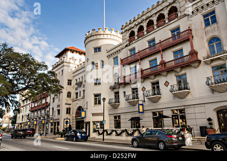 Casa Monica Hotel in St. Augustine, Florida. Stock Photo