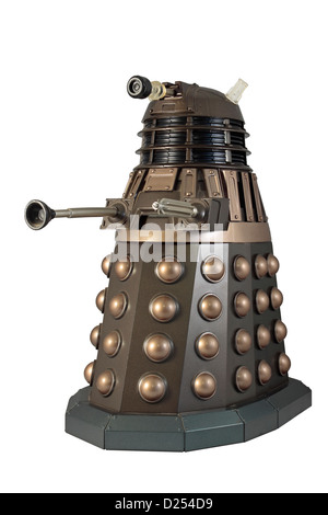 Dalek Isolated on white background Stock Photo