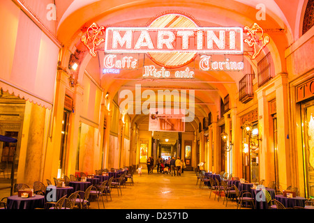The well known 'Martini' sign in Turin Italy Stock Photo
