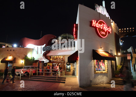 Hard Rock Cafe, Naama Bay, Sharm El Sheikh, Egypt Stock Photo