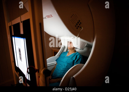 MAGNETOENCEPHALOGRAPHY Stock Photo