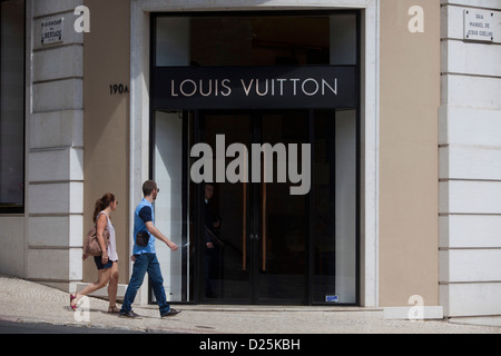 Louis Vuitton in Avenida da Liberdade, Lisbon, Portugal Stock Photo - Alamy