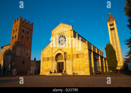 Basilica di San Zeno Maggiore church Verona city the Veneto region Italy Europe Stock Photo