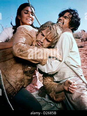 THE APPALOOSA 1966 Universal Pictures film with Marlon Brando and Anjanette Comer Stock Photo