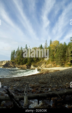 Little Hunters Beach, Acadia NP Stock Photo