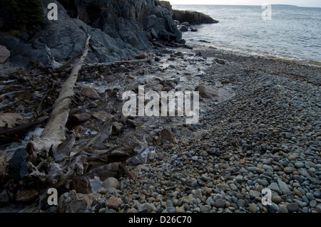 Little Hunters Beach, Acadia NP Stock Photo