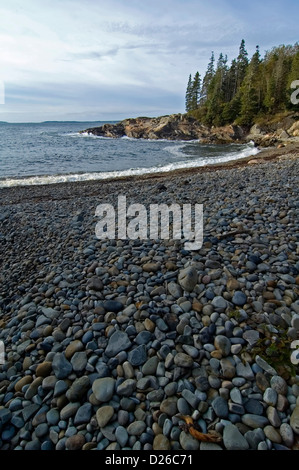 Little Hunters Beach, Acadia NP Stock Photo