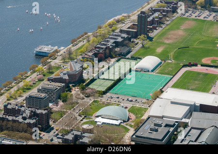 Aerial view of the Massachusetts Institute of Technology's Main Campus Stock Photo