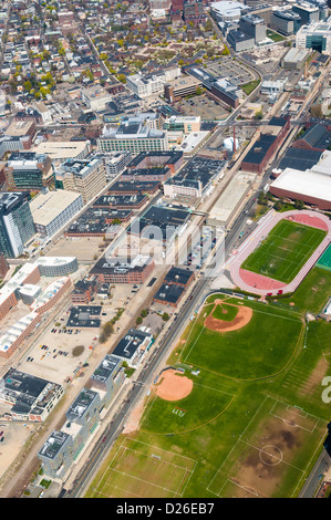 Aerial view of the Massachusetts Institute of Technology's Main Campus Stock Photo