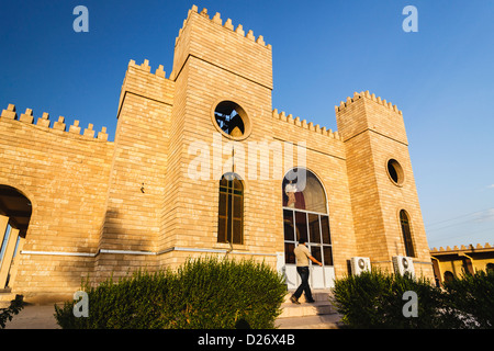 Assyrian church of Saint Joseph at the Christian suburb of Ankawa in Erbil, Iraq Stock Photo