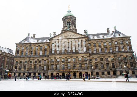 The Royal Palace in Amsterdam, The Netherlands, 15 January 2012. Photo: Patrick van Katwijk / NETHERLANDS AND FRANCE; OUT Stock Photo