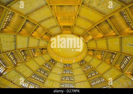 Russian market ceiling, Phnom Penh, Cambodia Stock Photo
