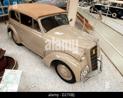 Technik Museum Speyer, Germany.1936 Opel Olympia Stock Photo