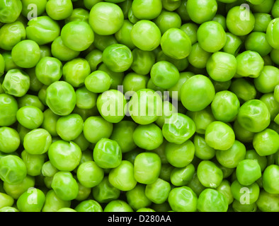 Peas, cooked. Stock Photo