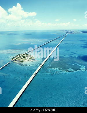 PIGEON KEY SEVEN MILE BRIDGE MONROE COUNTY FLORIDA USA Stock Photo