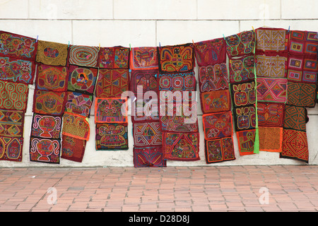 molas in Panama Stock Photo