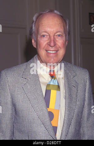 Jan. 16, 2013 - Livermore, California, U.S. - Conrad Bain, the Canadian-born actor  who played father figure Phillip Drummond on 'Diff'rent Strokes' has died of natural causes. Bain is known for playing the white adoptive father of two African-American brothers on the hit 'Diff'rent Strokes' that turned Gary Coleman into a TV star. PICTURED: April 20, 1994 - Los Angeles, California, U.S. - CONRAD BAIN at the SAG Foundation Award in honor of John Cleese. (Credit Image: Credit:  Kathy Hutchins/ZUMAPRESS.com/ Alamy live news) Stock Photo