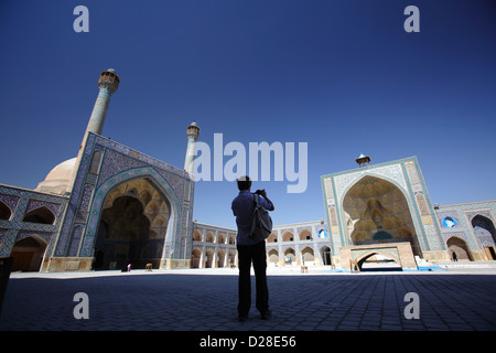 Jameh Mosque, Esfahan, Iran Stock Photo