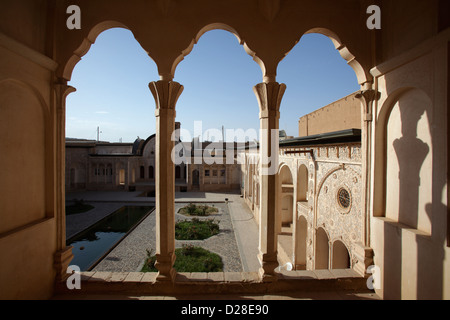 The historic Tabatabaeis' House, Kashan, Iran Stock Photo