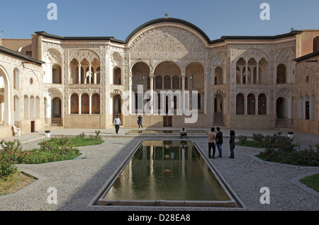 The historic Tabatabaeis' House, Kashan, Iran Stock Photo