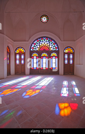 The historic Tabatabaeis' House, Kashan, Iran Stock Photo