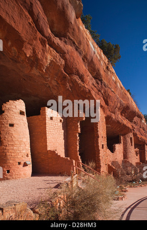 USA, Colorado, Manitou Springs, Manitou Cliff Dwellings, former home to native Americans Stock Photo
