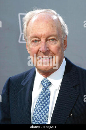 Jan. 16, 2013 - Livermore, California, U.S. - Conrad Bain, the Canadian-born actor  who played father figure Phillip Drummond on ''Diff'rent Strokes'' has died of natural causes. Bain is known for playing the white adoptive father of two African-American brothers on the hit ''Diff'rent Strokes'' that turned Gary Coleman into a TV star. PICTURED: March 2, 2003 - Hollywood, California, U.S. - CONRAD BAIN at the TV Land Awards. (Credit Image: © Clinton Wallace/Globe Photos/ZUMAPRESS.com) Stock Photo