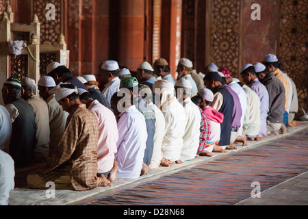 Inside the Friday Mosque in Fatehpur Sikri India Stock Photo