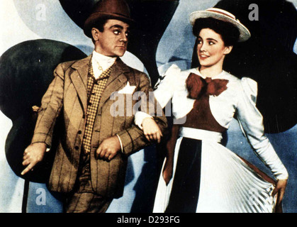 Yankee Doodle Dandy  Yankee Doodle Dandy  James Cagney, Joan Leslie Broadway-Legende George M. Cohan (James Cagney) mit seiner Stock Photo