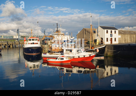 Stromness harbour in the Orkney Islands, Scotland. Stock Photo