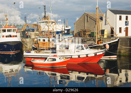 Stromness harbour in the Orkney Islands, Scotland. Stock Photo