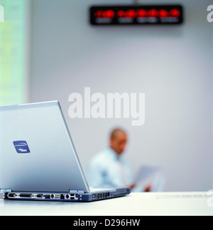 business people data center control center man License free except ads and outdoor billboards Stock Photo