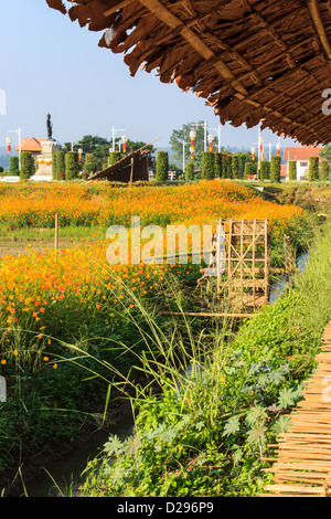 Turbine irrigate , Muangkan thailand Stock Photo