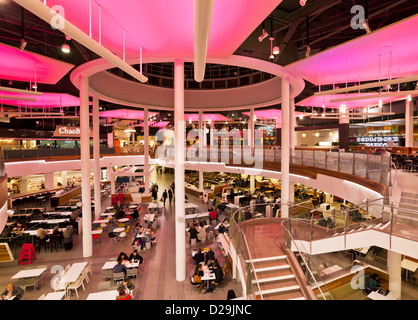 meadowhall shopping centre mall  food court oasis sheffield south yorkshire england uk gb eu europe Stock Photo